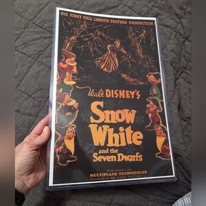Disney Snow White And The Seven Dwarves Mini Replica Poster